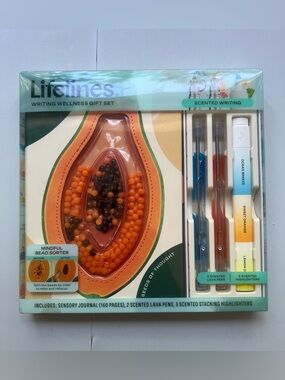 Lifelines Writing Bundle 2x Lava Pen/Papaya/ Highlighter